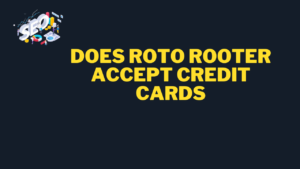 does roto rooter accept credit cards