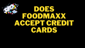 does foodmaxx accept credit cards