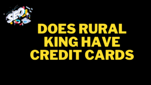 does rural king have credit cards